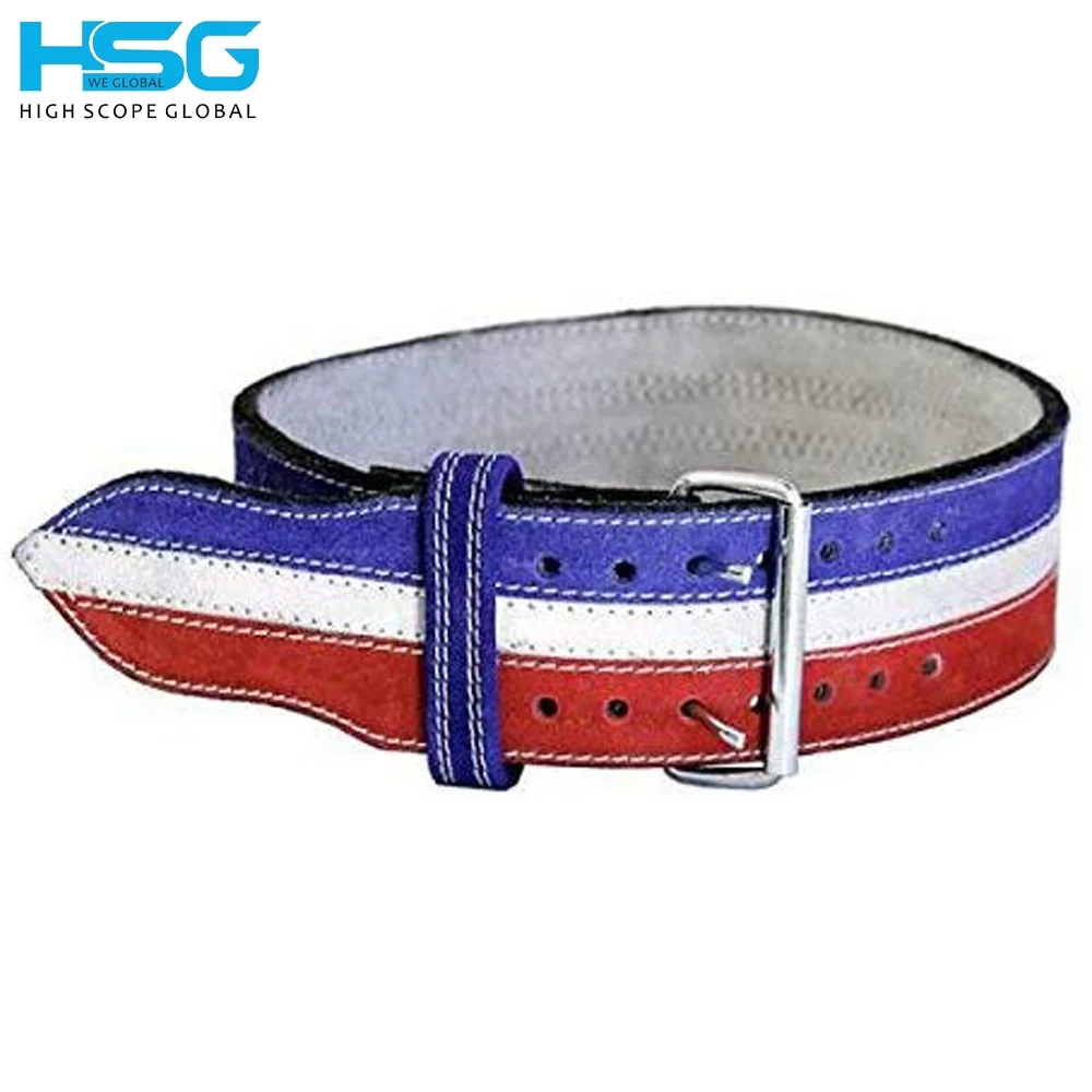 Hot Selling 2022 Powerlifting belt Genuine Leather Power Heavy Duty Weight Lifting Bodybuilding Belt