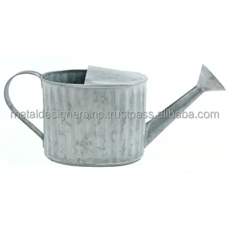 Metal Watering Can for irrigating the plants