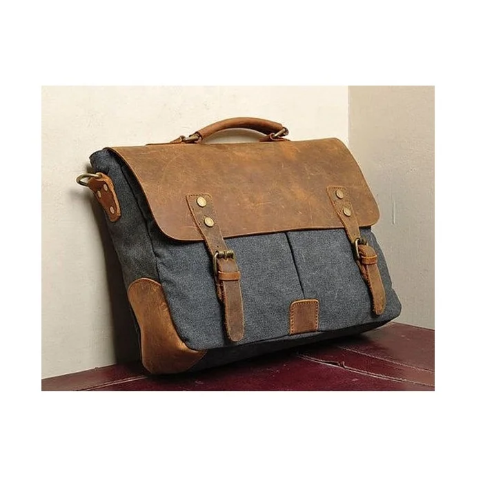 Leather Hand Bag Laptop Bag Shoulder Handmade Leather Bag