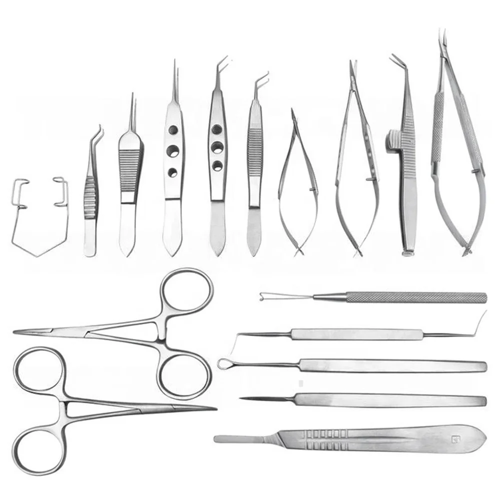 Wholesaler Cheap Price Top Value Hot Selling Premium Quality Stainless Steel Cataract Surgery Instruments Set