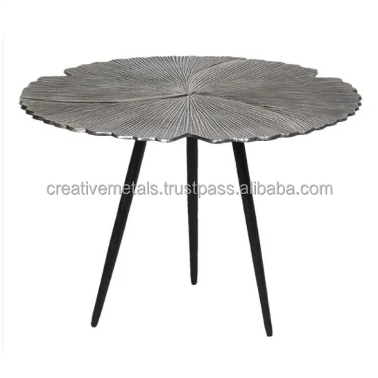 
European Style Furniture console table Round Coffee End Table with Different Color Metal 