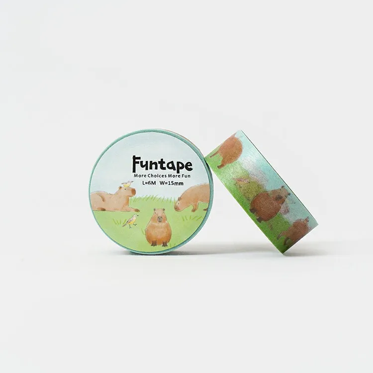 [5] Factory Hot Sale Custom Washi Tape Ocean Animal Marine Organisms
