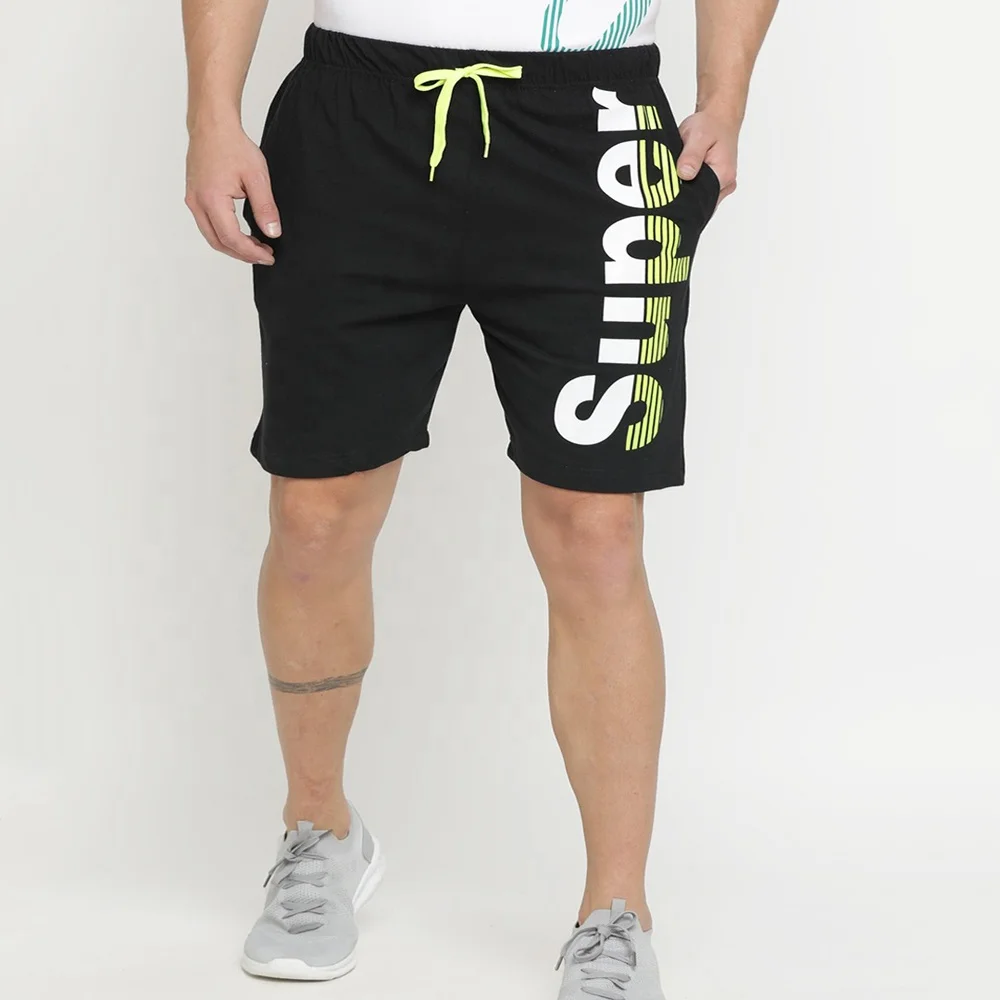 Wholesale High Quality Mens Gym Shorts with Custom Logo Design Cotton Shorts