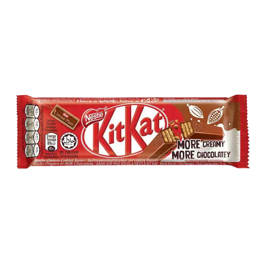 Лидер продаж шоколад KitKat 2F 17 г оптовая продажа вафли темные шоколадные конфеты и сладости экзотические закуски