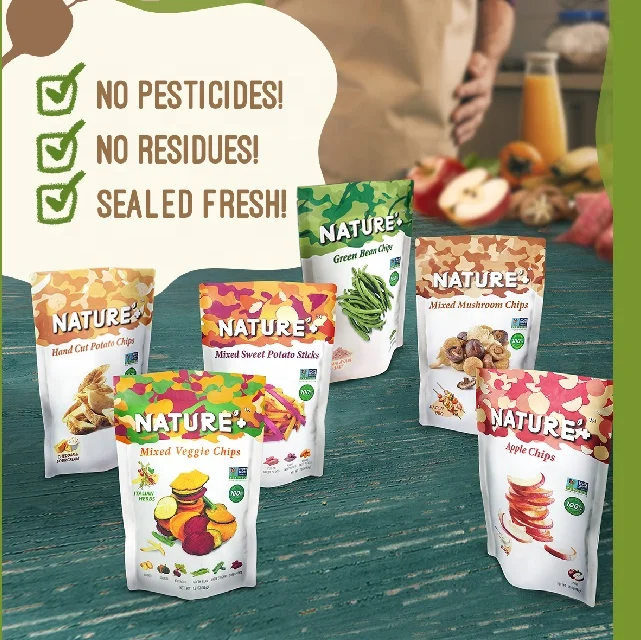 Mixed Veggie Chips Exotic Flavor Gluten Free Natural Nutrition Guilty Free Snacks Chips Healthy