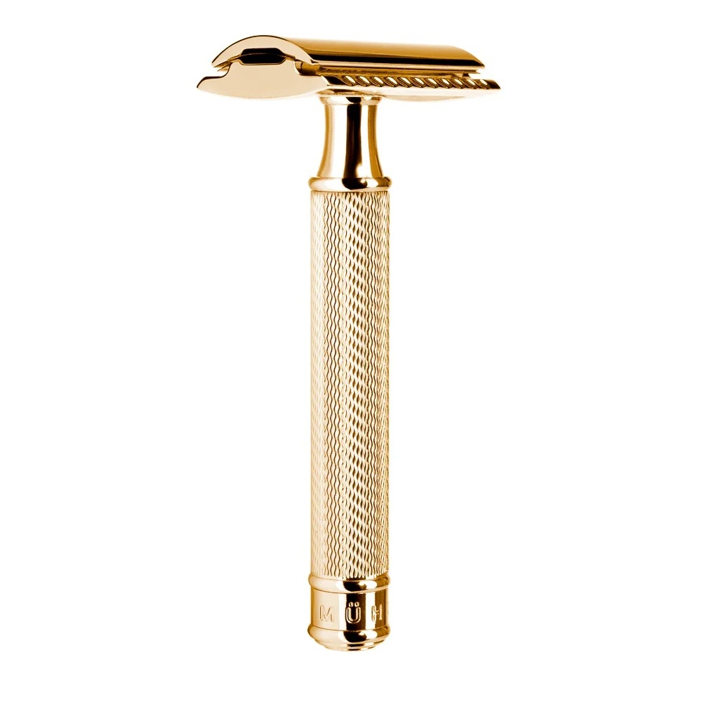Butterfly Double edge shaving safety razor chrome
