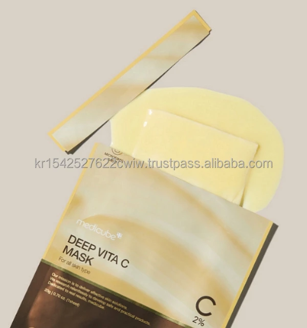 KOREAN COSMETICS Medicube Deep Vita C Mask 20g blemish melasma freckles dark spot control vegan skin care