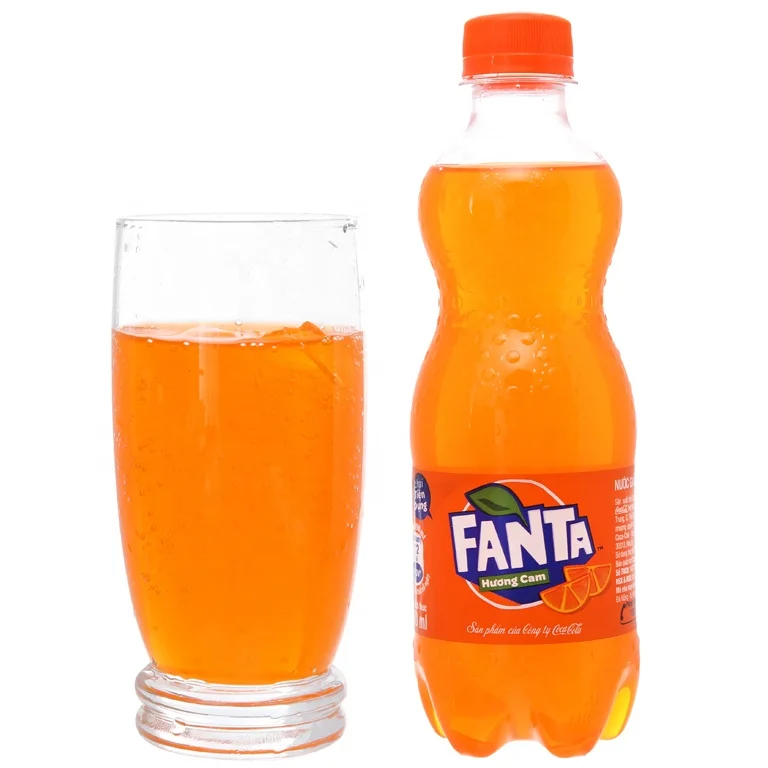 FANTA ORANGE FLAVOR SOFT DRINK BOTTLE 390ML/FANTA PET BOTTLE/WHOLESALE FANTA