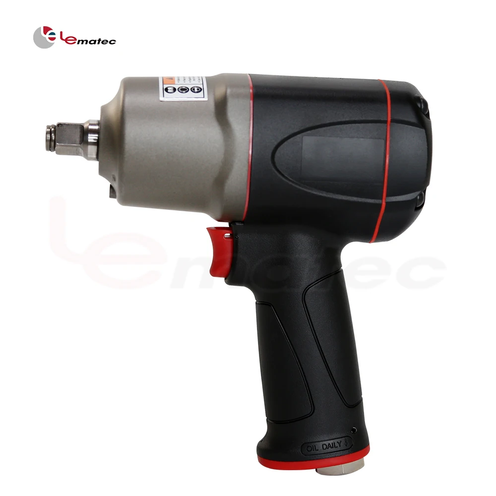 1/2 Inch Air Impact Wrench with Twin Hammer and 1350 N.M Torque 8500 RPM