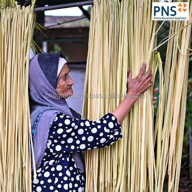 the best dry nipa leaves in Indonesia with high quality are useful for making walls and roofs home