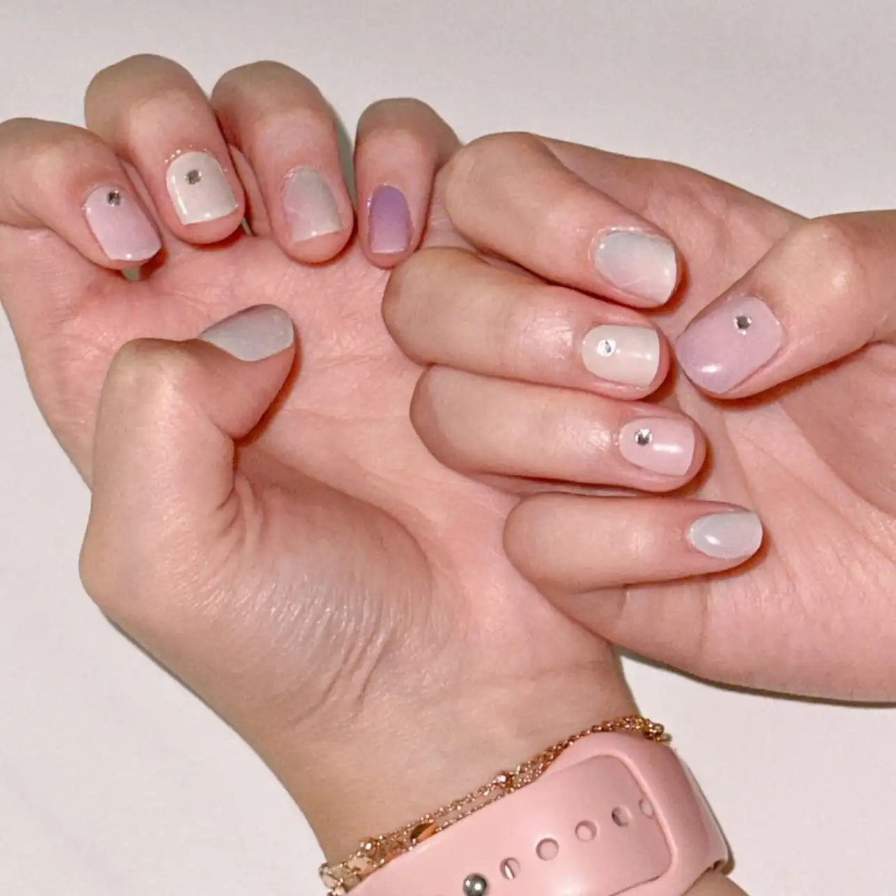 Korean 100% Real Salon Quality Press on gel nails Gel Nail sticker manicure Wholesale Certified