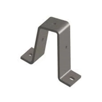SIDE MOUNT FLAT BASE POST-TYPE INSULATOR BRACKET 8-3/4in POLE OFFSET