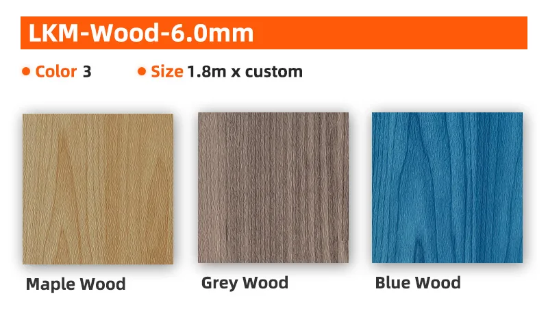 High Quality New Design Durable Vinyl PVC Basketball Flooring Wood in 4.5MM Indoor