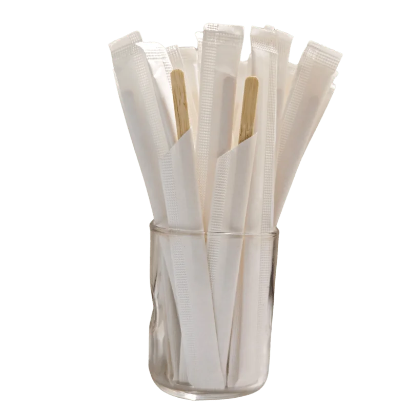 Hygienic and Convenient Disposable Bamboo Drink Stirrers Plastic Chopstick Rests for Restaurants in 2024