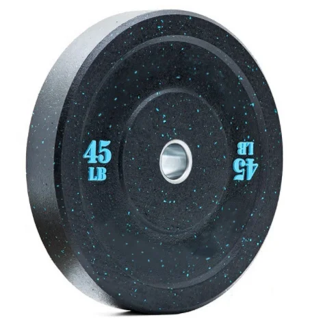 Fitness competition bumper plates Weight lifting Barbell Color Rubber Bumper Plate