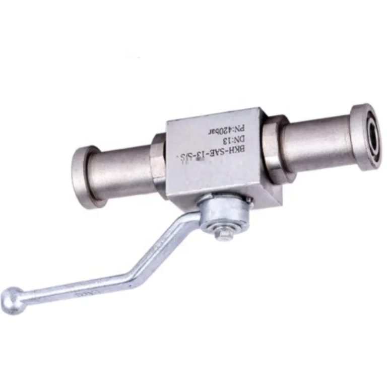 Hydraulic Valve  BKH-SAE-SS BALL VALVE