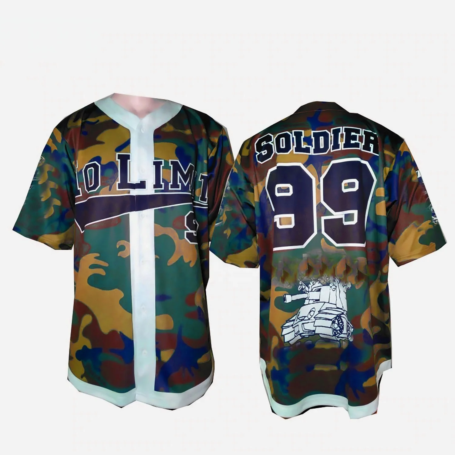 Fast delivery Custom Printing Baseball Plain Shirts Baseball Jersey Outfit Mens Sublimation Cheap Price Baseball jersey