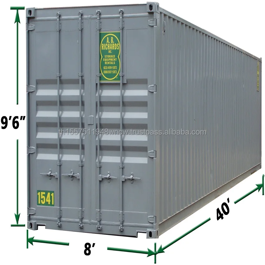 Second Hand 10ft 20ft 40ft Used Reefer Container for sale from Thailand best prices  and in good condition