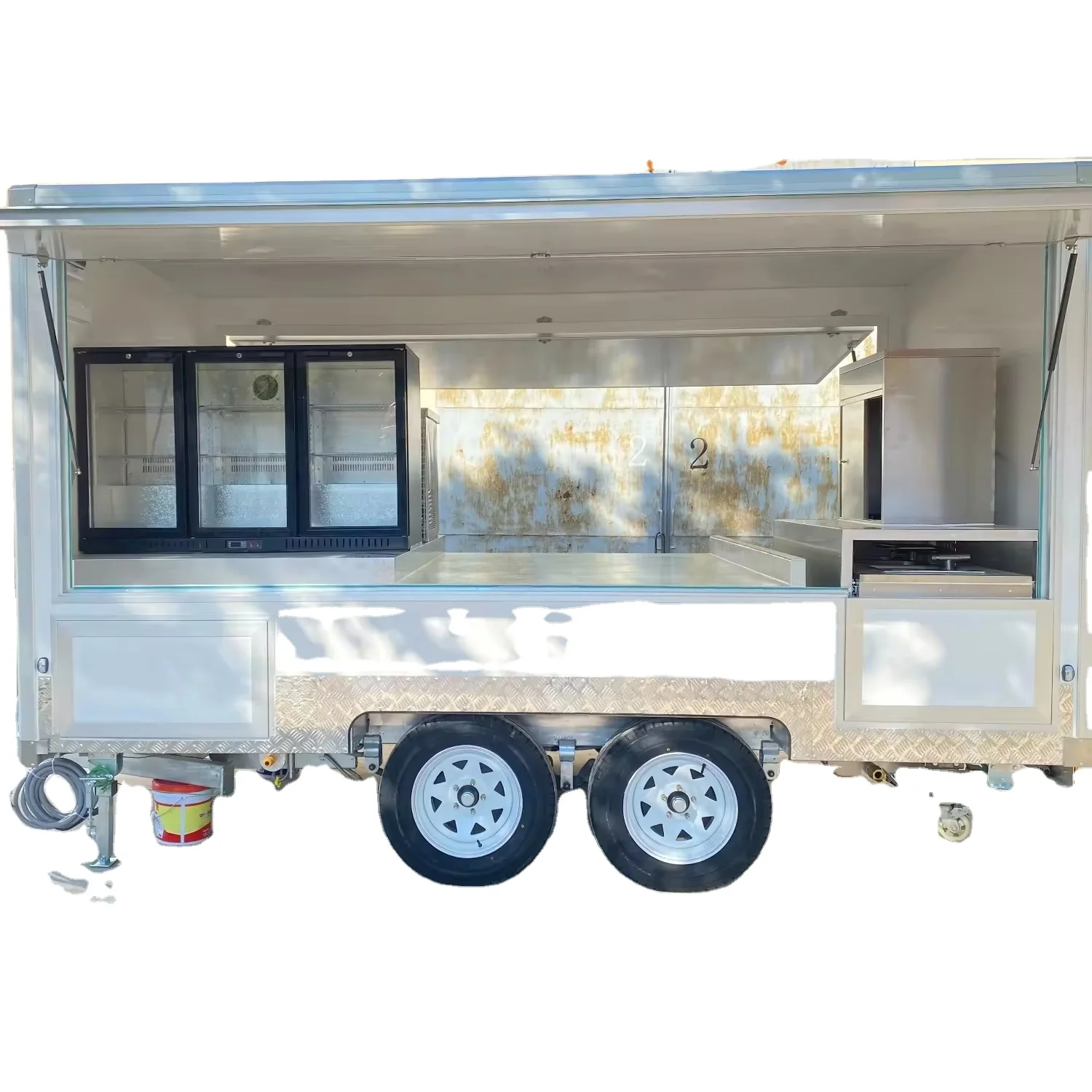 Mobile Fast Food Van Coffee Carts Food Trailer For Sale china ice cream pizza truck catering