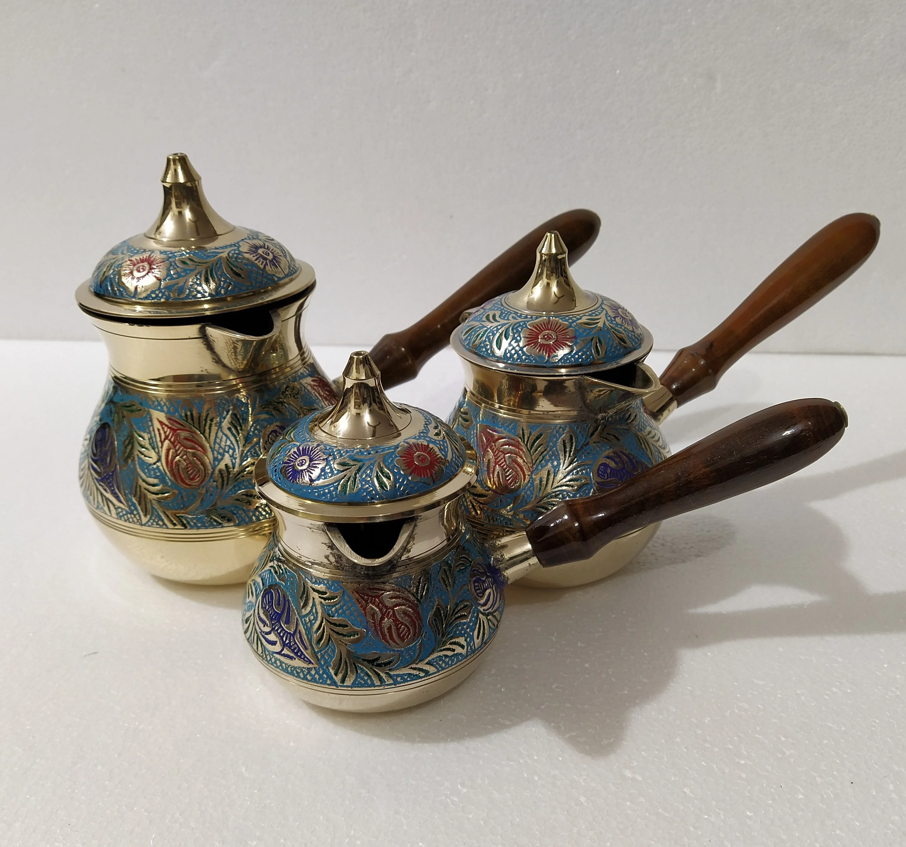 Латунная Турецкая Кофеварка ibrik cezve новая квадратная