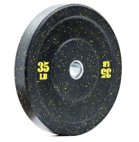 Fitness competition bumper plates Weight lifting Barbell Color Rubber Bumper Plate