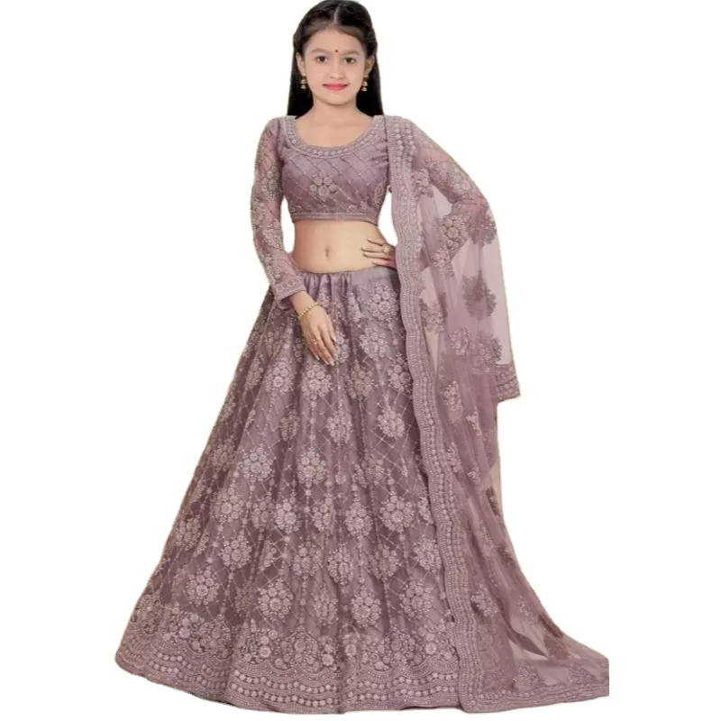 Самые трендовые многоцветные Lehenga для женщин особая одежда Mehndi богатая разных размеров доступная индийская ткань
