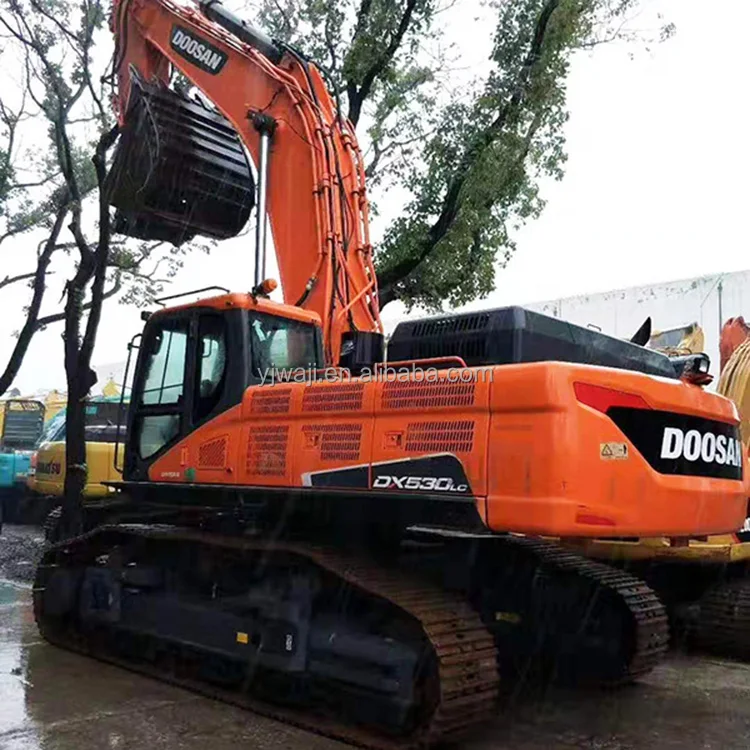 Crawler excavator Used DOOSAN DX530 530 LC / second-hand KOREA engine DX 530LC