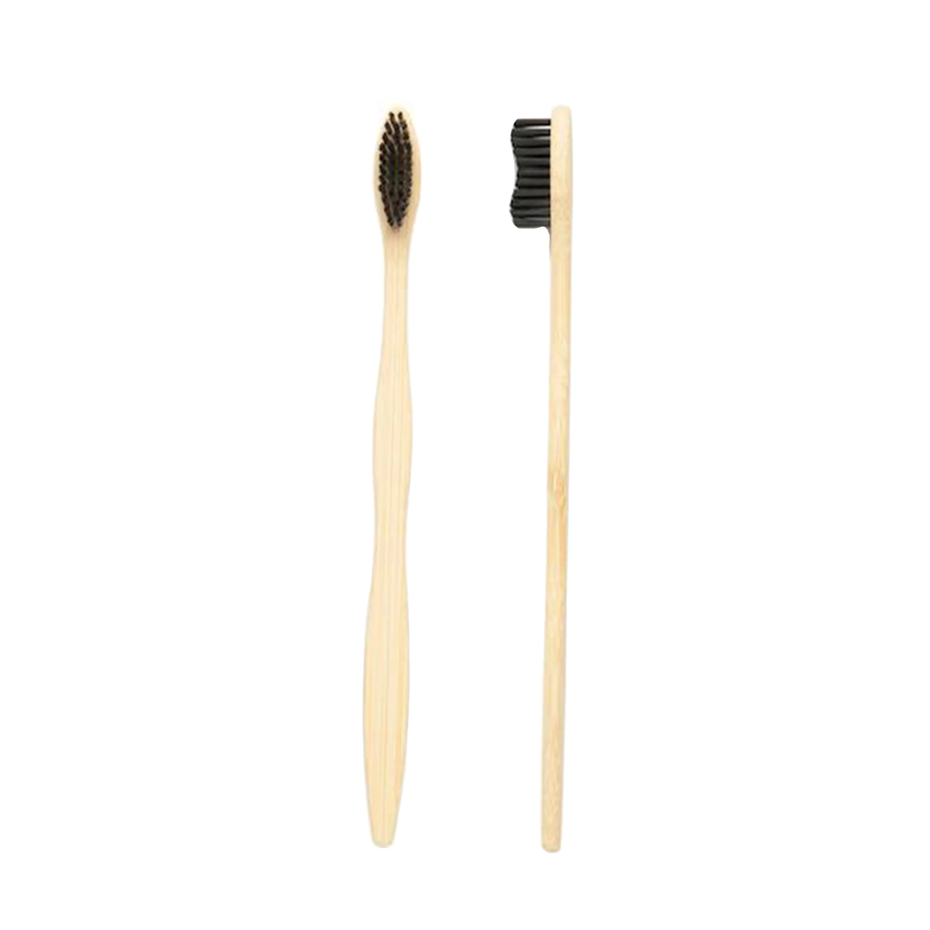 Extra Soft Nylon Bristle Bamboo Toothbrush New Style Bamboo Toothbrush with Customized Packing and Logo