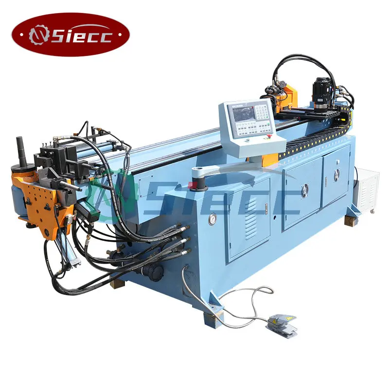shigan SB-38 Single head hydraulic pressure Motorcycle Part Tube Bending Machine CNC Pipe Mandrel Bender Video1 year warranty
