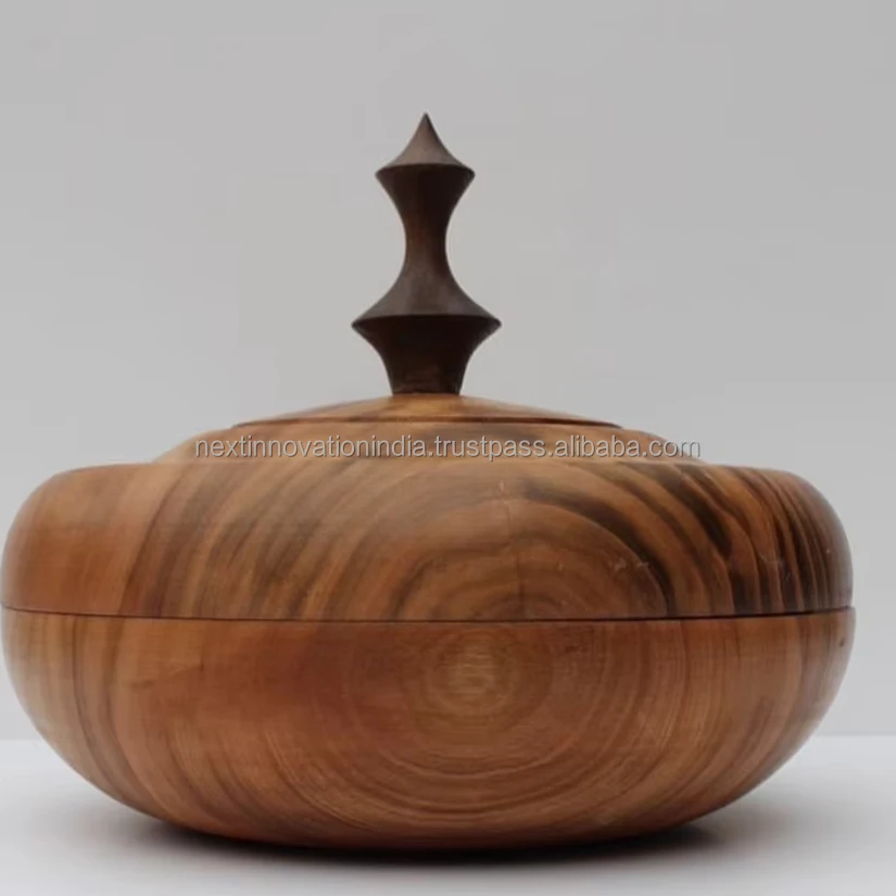 Elegant Eco Friendly Acacia Wood Bowl