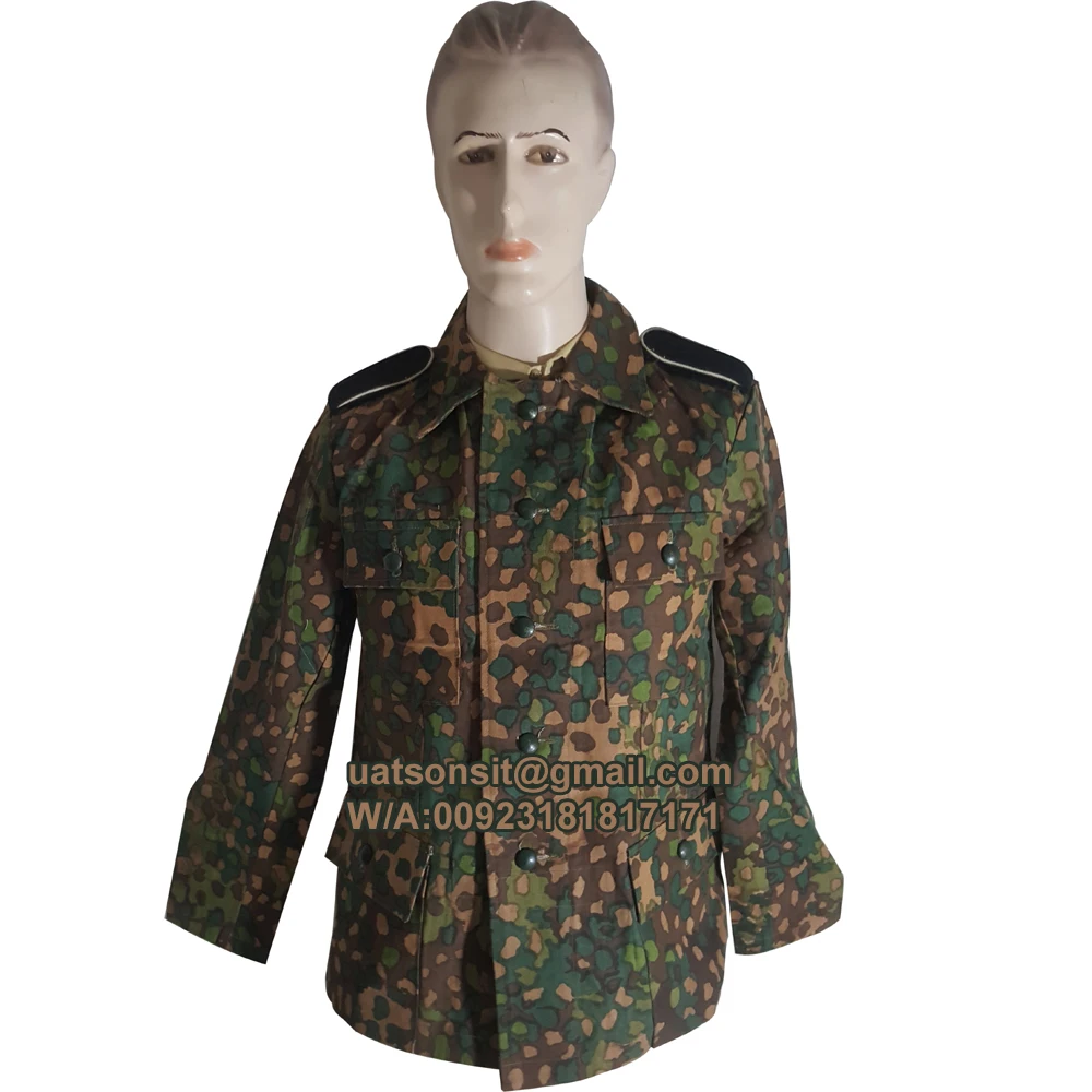 BROWN CAMO COLOR HOT SELLING UNISEX WARM FABRIC BEANIE TROUSERS GERMAN WOOL UNIFORMS HOSPITAL UNIFORM