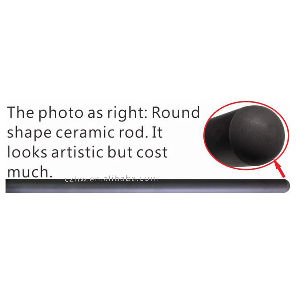 Professional chef use Handheld black ceramic knife sharpener with wood handle