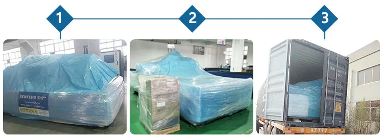 Senfeng 3015M 1500w 2000w 3000w Fiber Laser Sheet and Tube Cutting Machine for Metal