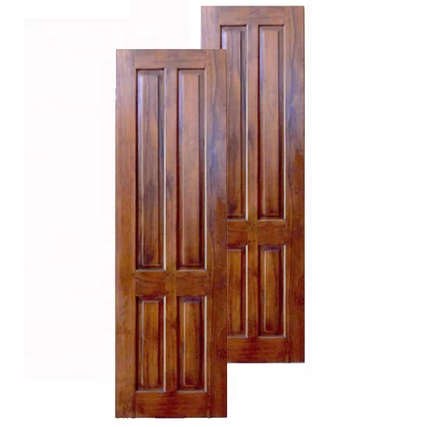 Solid Wooden Door Teak Mahogany Durian Wood Solid Doors wooden Panel Doors Home Hotel