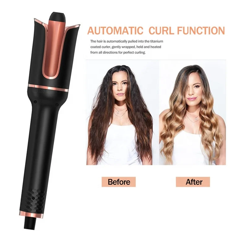 ODM Factory  Hair Curler For Women Automatic Rotation Hair Rollers Negative Ion Curling Iron Wave Magic Styling