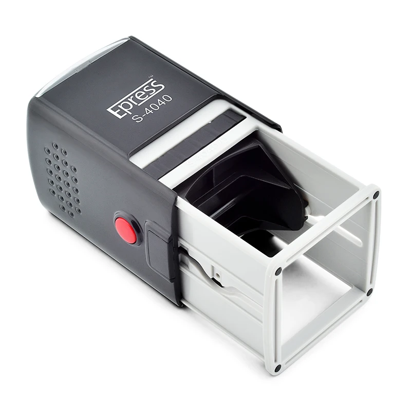 Square Self-inking Stamp for Office Supplies Copy Stamps Self Inking Personalized Stamp for Business 40*40mm