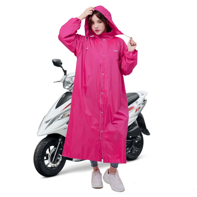 Custom OEM Fashion Polyester Motorcycle Rider Waterproof Windproof Raingear Rainwear Rain Coats