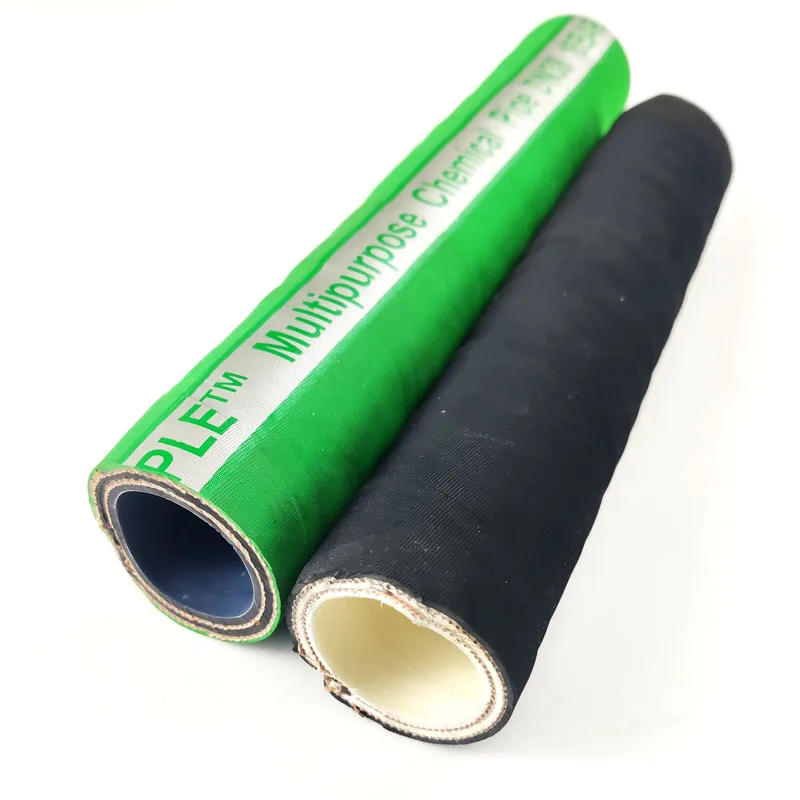 Flexible EPDM rubber acid chemical resistance hose