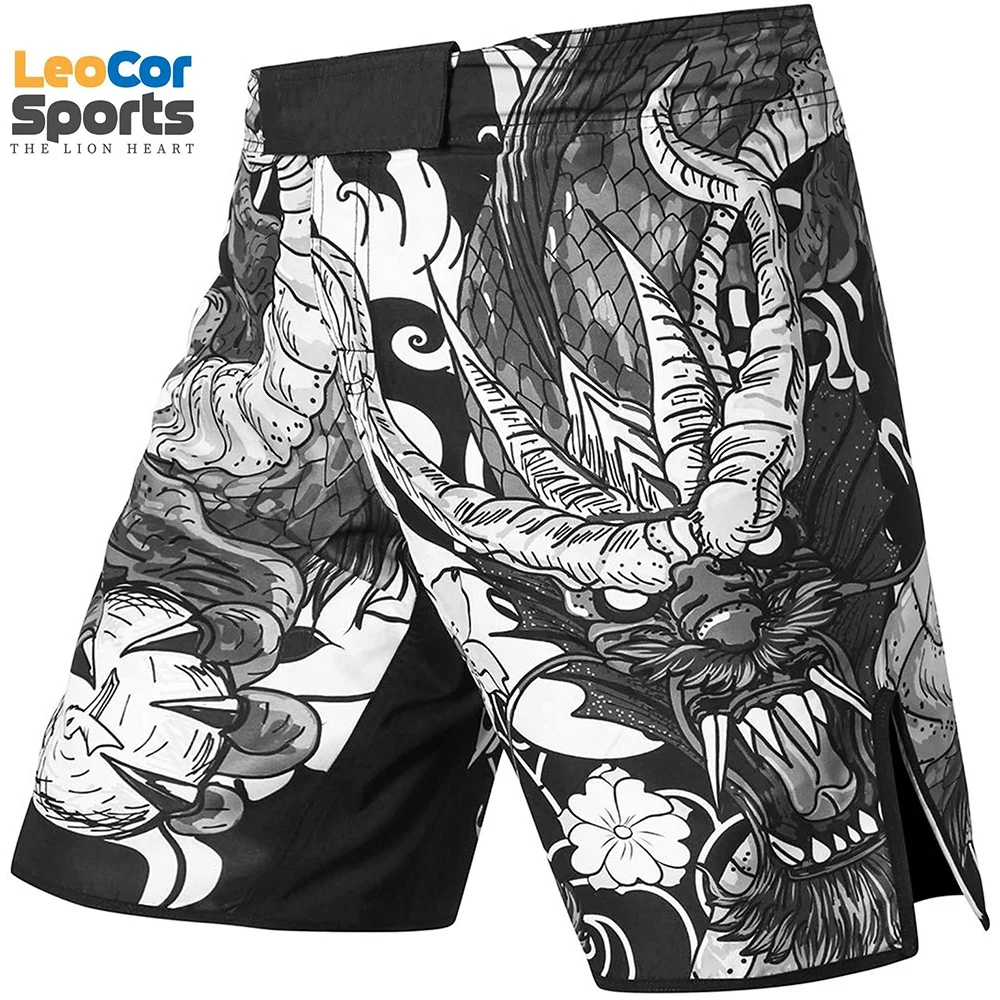  Профессиональное снаряжение для тренировок растягивающиеся шорты UFC MMA Grappling Fusion