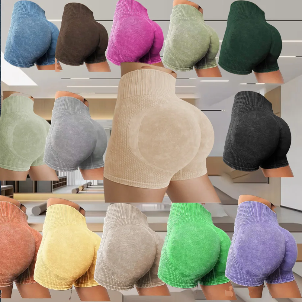 GC acid wash yoga pants ropa deportiva mujer leggings for women gym fitness sets legging push up mujer sports sets yoga sets