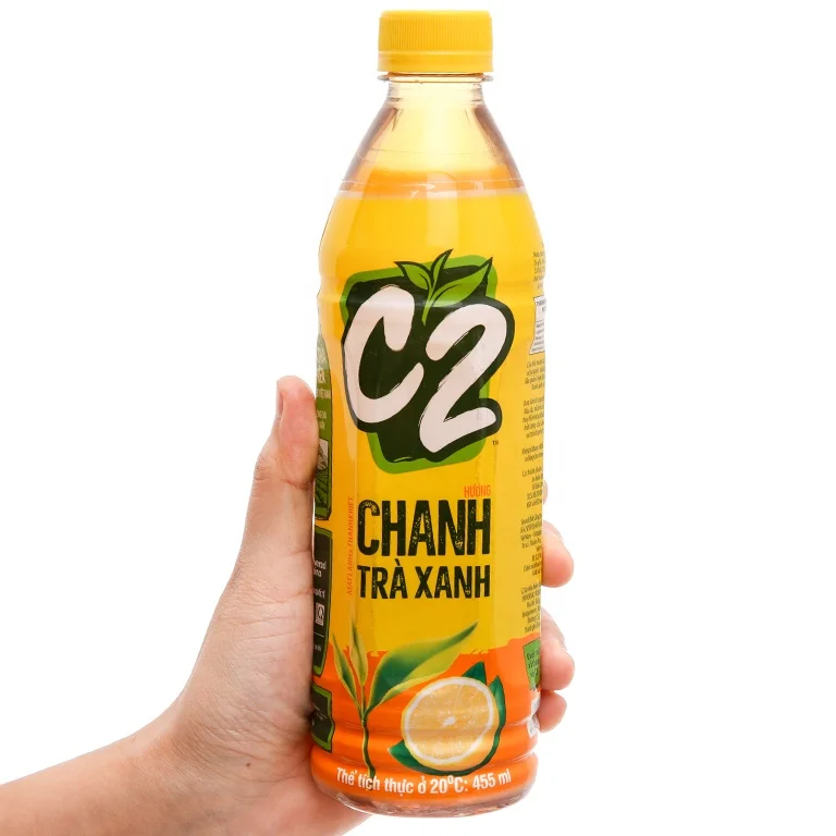 C2 GREEN TEA LEMON FLAVOR 455ML