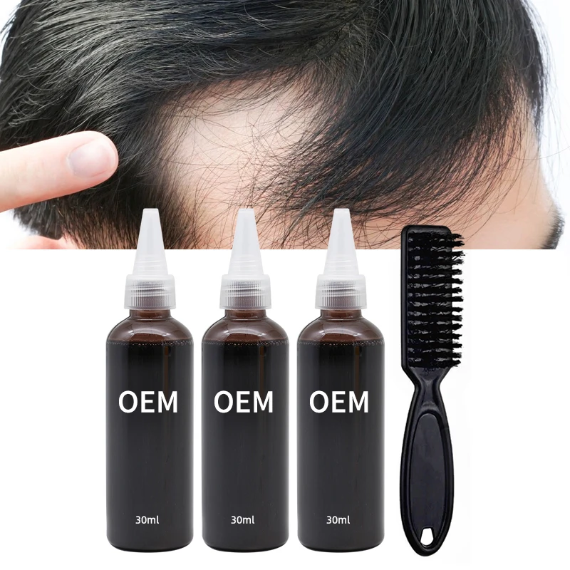 Barber Beard Liner Thicker Hairstyling Hair Enhancements Dye Enhancer Beard Lineup Hairline Filler Spray Airbrush Paint