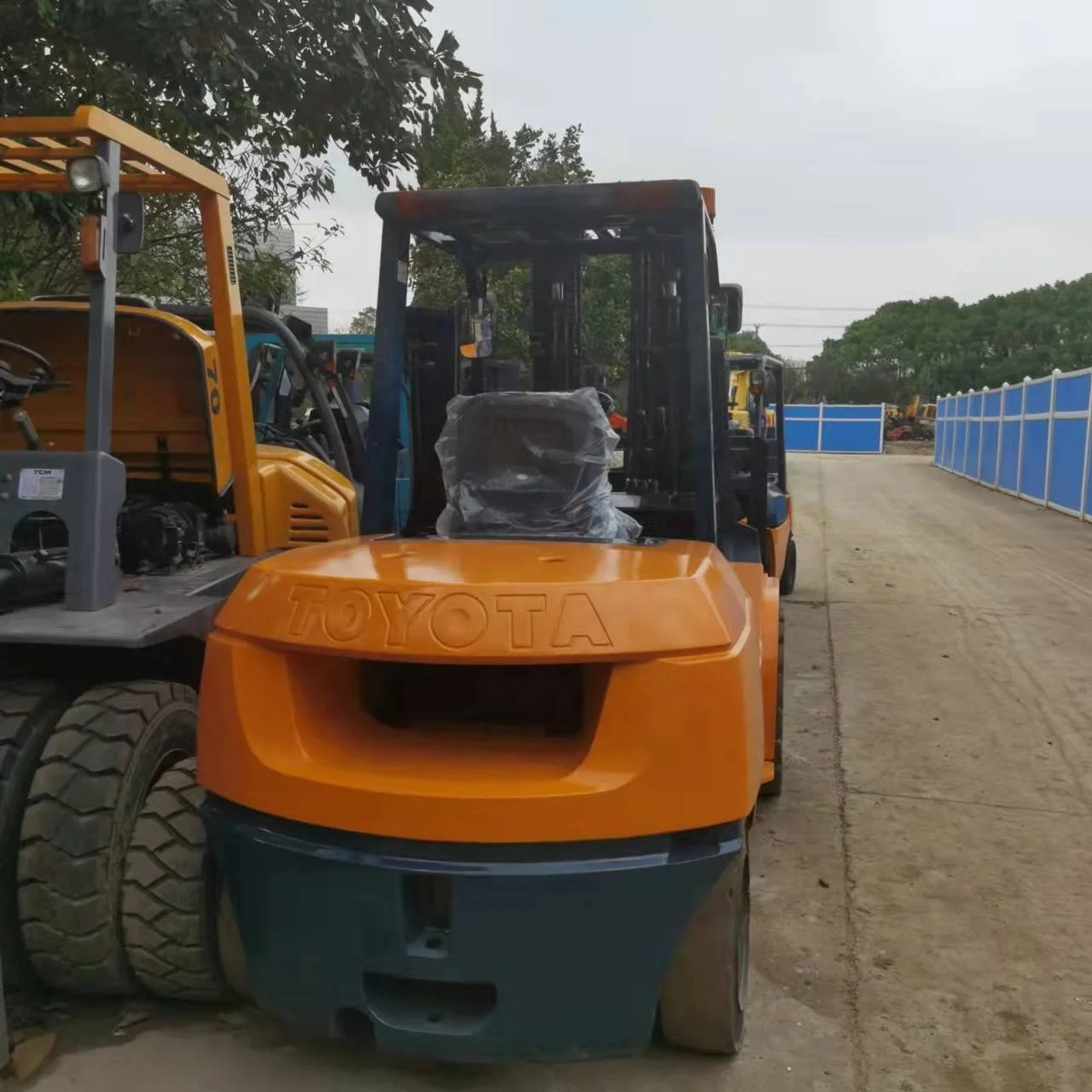 hot selling used  forklift toyoto 7FDA50  5 ton diesel forklift 8 ton 10 ton made in Japan