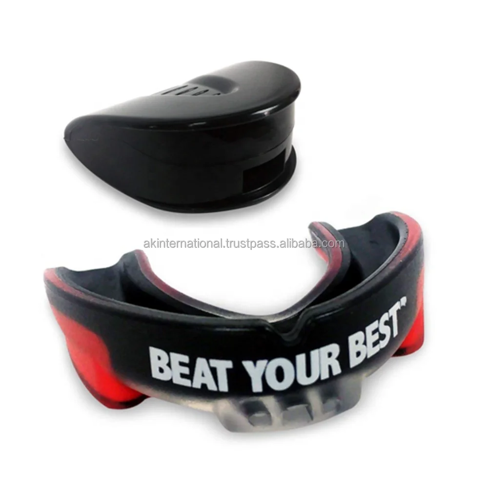 High Quality Custom Logo EVA Mouth Guard Sports Boxing Football Basketball Teeth Protector MMA Features Protective Gum Shield