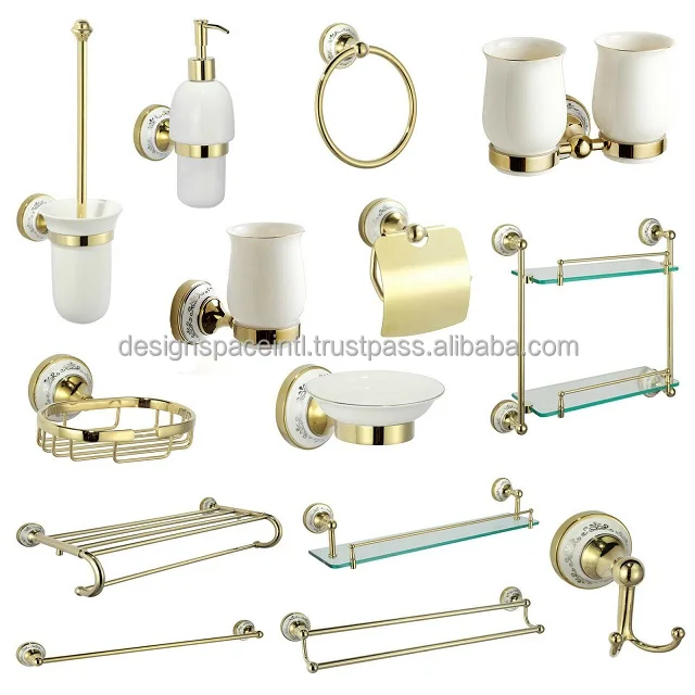Classic Style Brass Bathroom Accessories with suitable price