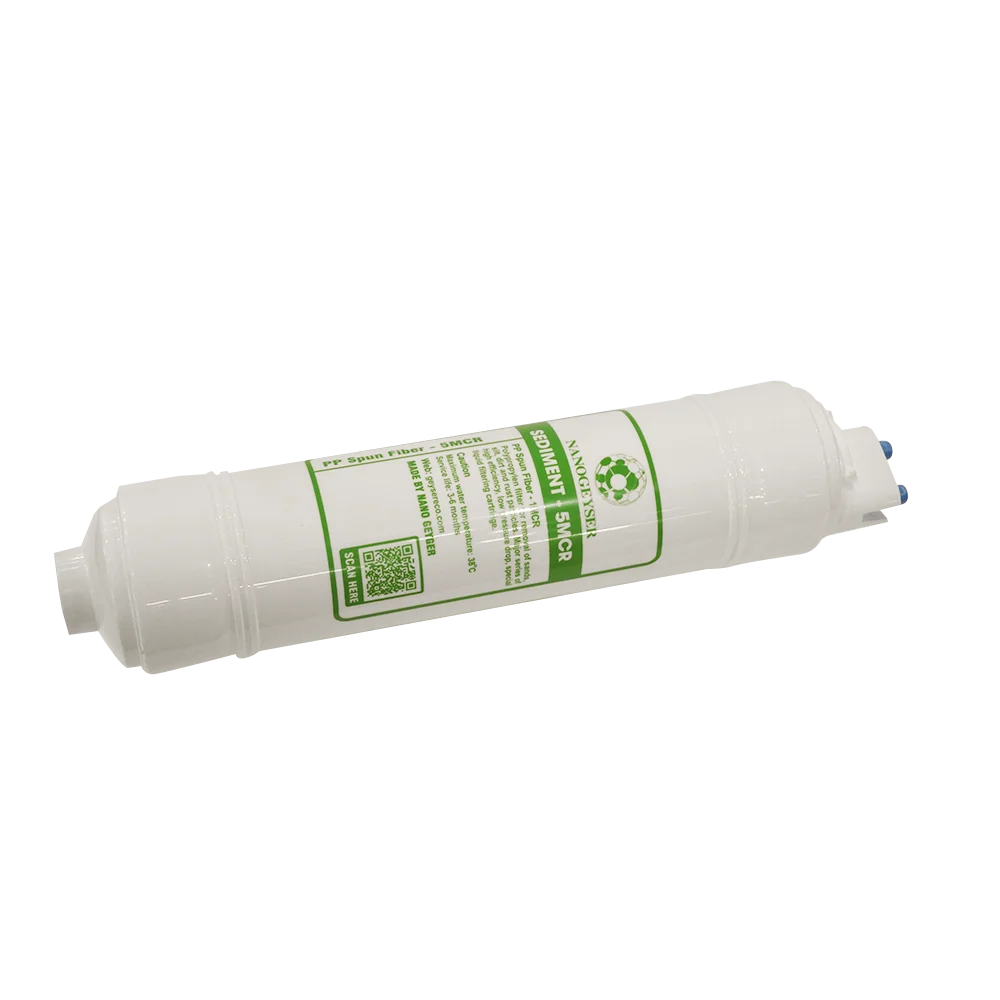 Nano Geyser Sediment Filter 5 Micro for RO Water Purifier for Whole House Water Filter System pp Water Filter Cartridge