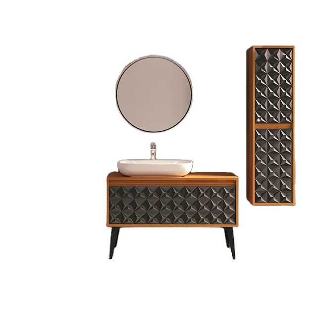 Шкаф для ванной комнаты Monart 110, мебель для ванной комнаты, двухдверный шкаф, шкаф для ванной комнаты с мягкими закрывающимися дверцами