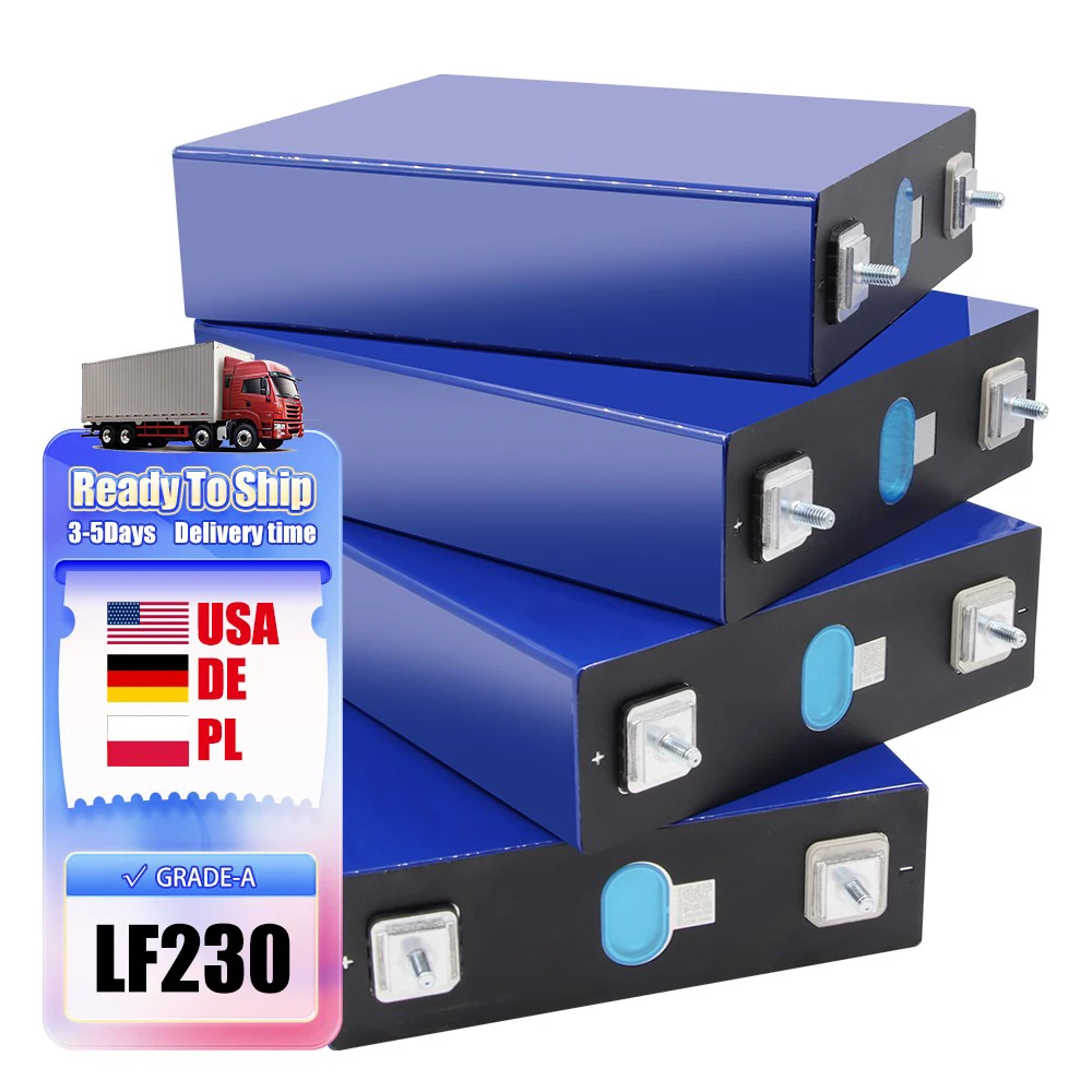3.2V 230Ah Lifepo4 Rechargeable Batteries Brand New Grade a EVE Original Cell Long Cycle Life for Solar System Boat RV