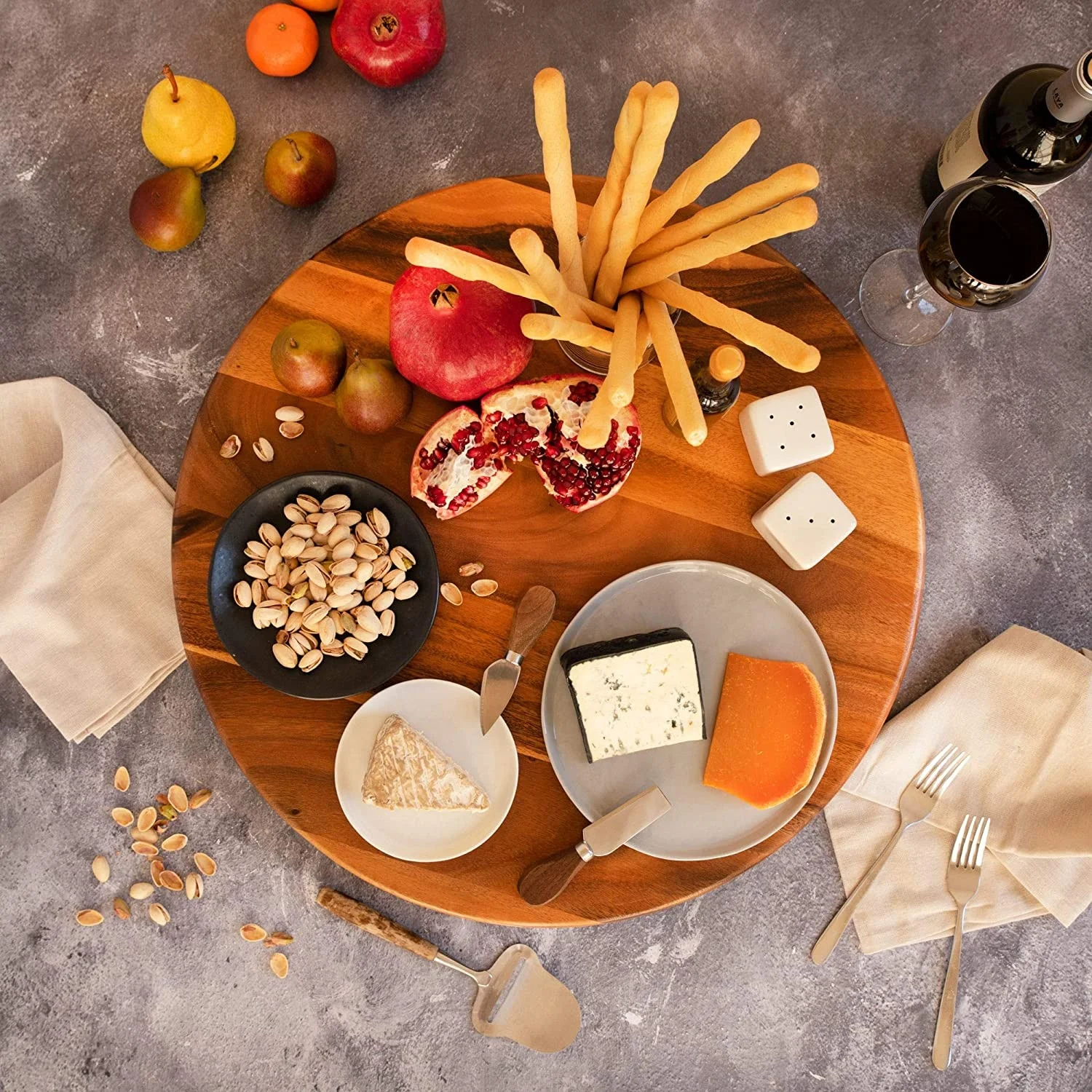  Новейший деревянный поднос портативный элегантный сервировочный из дерева акации Деревянные Подносы по очень низкой цене от United Trade World