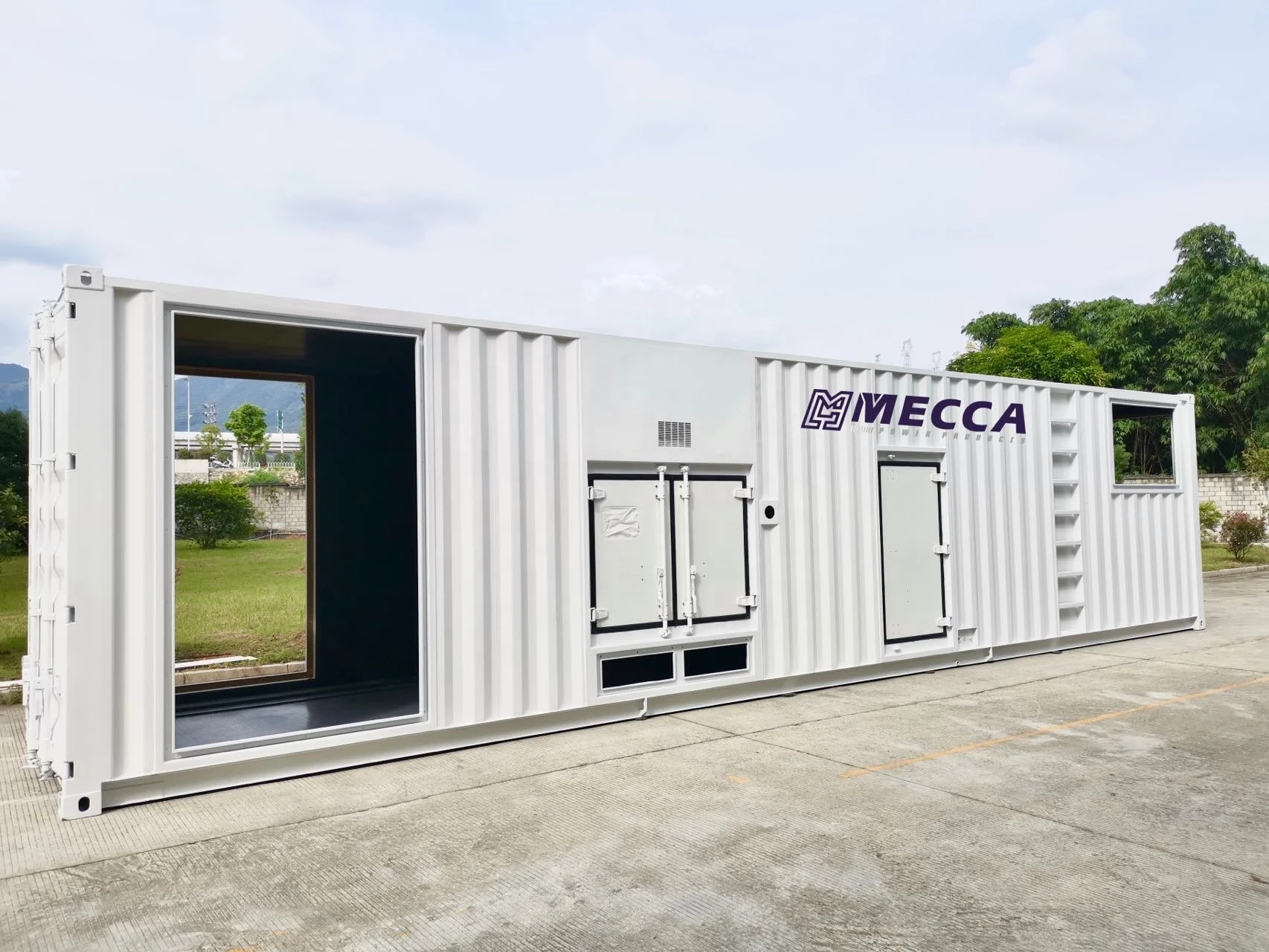 Container Gas Generator 1000Kw Deutz Engines Four-In-One Power Plant Natural Gas Generator